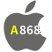 Aplicativo A868 para iOS